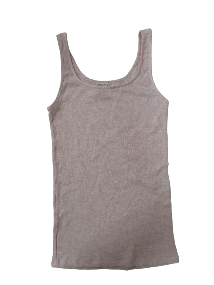 Love Nature Canotta serie Aurora Colore Rosa 100% cotone biologico