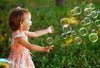 Set 4pz Bacchette Per Bolle Di Sapone Con Testa A Numero 30ml Gioco Bambini 3+ 6560331