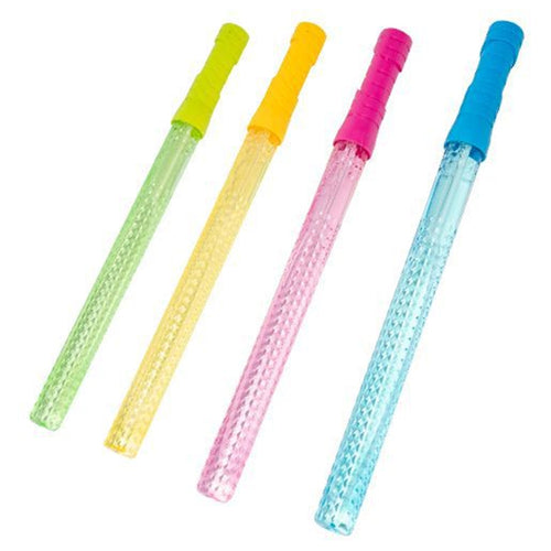 Tubo Bacchetta Bolle Di Sapone Grandi Per Bambini 3+ 50cm 260ml In 4 Colori 6718031