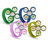 Set 10 Pz Bracciale Fidget Spinner Braccialetto Alla Citronella Anti Insetti 034194