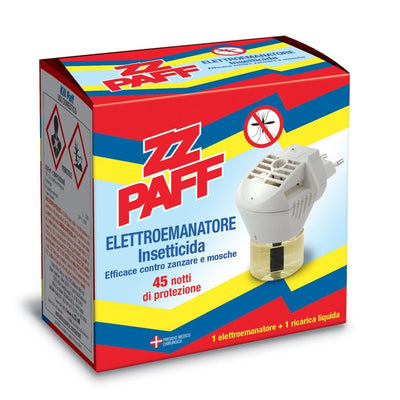 Set 12pz Elettroemanatore Diffusore Insetticida Base + 1 Ricarica Liquida 45 Notti 007561z