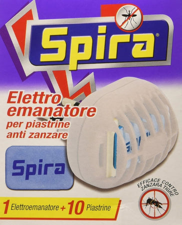 Set 12pz Elettroemanatore Per Piastrine Antizanzare +10 Piastre Contro Zanzara Tigre 021013a