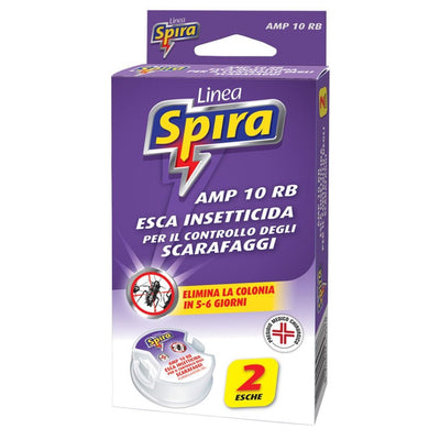 Set 12pz Esca Trappola Insetticida Per Scarafaggi 2pz Elimina Colonia 5-6 Giorni 479376