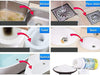 Set Da 2pz Detergente Per Lavandini Scarichi Potente Polvere Per Pulizia Tubi Cucina Wc