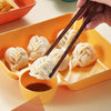 Set 8pz Piatto Da Portata Multifunzione Per Salse Ciotola Immersione Per Snack Feste