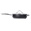 Set Batteria Di Pentole Con Coperchi 8 Pezzi In Acciaio Inox Linea Blackcook Cucina
