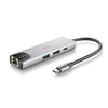 Ngs Hub Usb-C 4 Porte RJ 45 HDMI Usb-c Usb 3.0 Alluminio