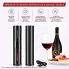 Cavatappi Elettrico Vino Set Apribottiglie 5in1 Ricarica Usb Tagliapasta Tappo Versatore