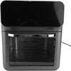 Friggitrice Ad Aria Elettrica 15lt Finestra Fornello Multifunzionale Controllo Temperatura