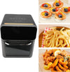 Friggitrice Ad Aria Elettrica 15lt Finestra Fornello Multifunzionale Controllo Temperatura