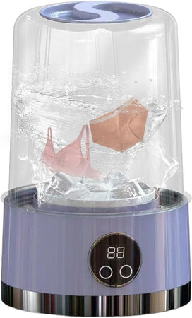 Lavatrice Portatile Pulizia Mutande Silenziosa Wireless Per Dormitori Campeggio Viaggio