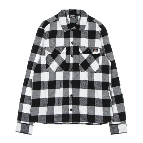 DICKIES Camicia Manica Lunga Uomo New Sacramento L/s Shirt Black da uomo