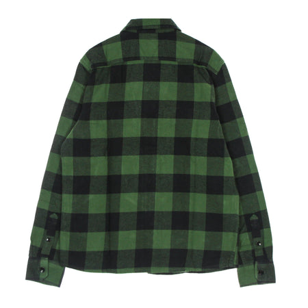 DICKIES Camicia Manica Lunga Uomo New Sacramento L/s Shirt Pine Green da uomo