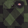 DICKIES Camicia Manica Lunga Uomo New Sacramento L/s Shirt Pine Green da uomo