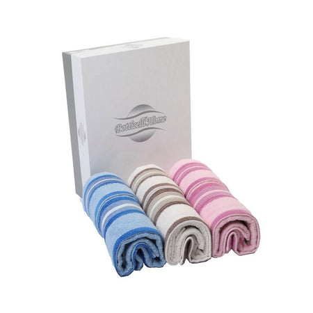 Set Spugna 3 3 in scatola Botticelli Progress balza ricamata