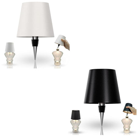 Paralume Per Bottiglia Vino A Led Ricaricabile Dimmerabile Luce Senza Fili Bar Soggiorno