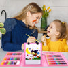 Set Da Colorare Da 208 Pz Astuccio Per Pittura Scatola Di Colori Regalo Per Bambini