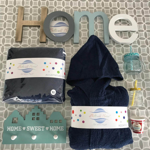 Accappatoio in Spugna Tinta Unita Puro Cotone Botticelli