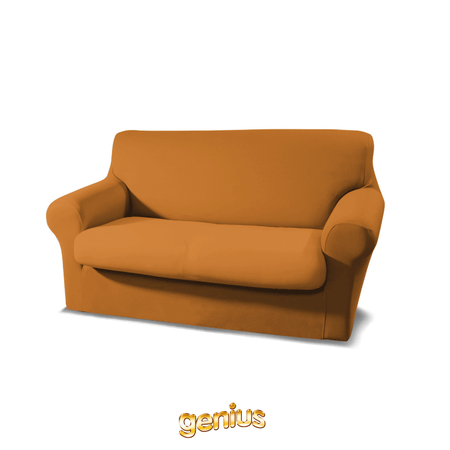 Copridivano Biancaluna Genius Color ElasticizzatoTinta Unita