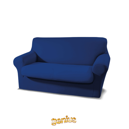 Copridivano Biancaluna Genius Color ElasticizzatoTinta Unita