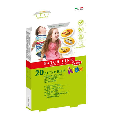 Set 12pz Da 20 Cerotti Post Puntura Per Bambini Patch Sollievo Prurito Lenitivi 165086