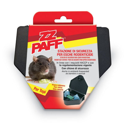 Set 6pz Stazione Di Sicurezza Per Esche Rodenticide Con Chive Sicurezza Per Topi 008391a