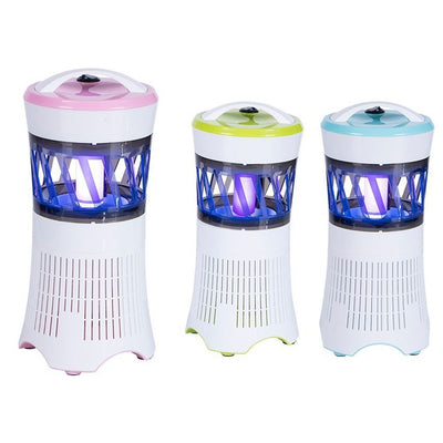 Lampada Mosca Killer In Abs Elettrica Lampada Fluorescente Uv 1w 13.5x13.5x28.5cm 6071023