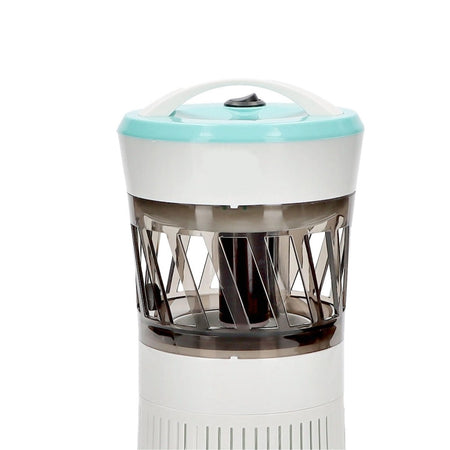 Lampada Mosca Killer In Abs Elettrica Lampada Fluorescente Uv 1w 13.5x13.5x28.5cm 6071023