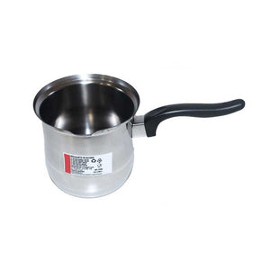 Bollitore Bollilatte Pentolino In Acciaio Inox 300/400/500/1000ml Con Manico Ergonomico