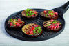 Padella Antiaderente Piastra Griglia Tonda Per Carne Verdure Nera Accessori Cucina 624390