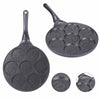 Padella Antiaderente Per Pancake Uova Cialde Con 7 Stampi Forme Animali Rotonde 624391