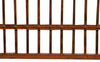 Biscottini Cancello in ferro pieno finitura antico anticata L348xPR10xH270 cm. Made in Italy