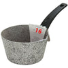 Pentolino Casseruola Conica 12-16 Cm Rivestimento Antiaderente Antigraffio Con Manico