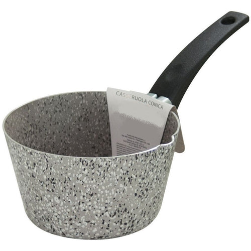 Pentolino Casseruola Conica 12-16 Cm Rivestimento Antiaderente Antigraffio Con Manico