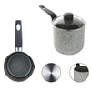 Pentolino Bollilatte Con Rivestimento Antiaderente Coperchio In Vetro 12 Cm 044997m