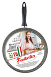 Piastra Tonda Liscia Padella Cucina Antiaderente Antigraffio A 7 Strati Da 34 Cm 045000m