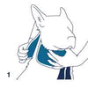 Collare antileccamento per cani Bt Neck Eco