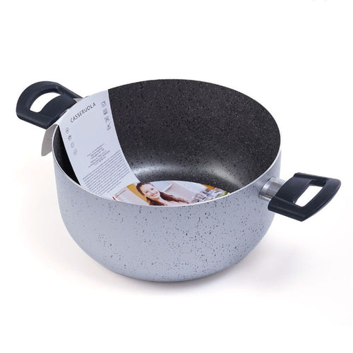 Casseruola Pentola Con 2 Manici Antiaderente Diametro 14/16/24/26 Cm Utensile Per Cucinare