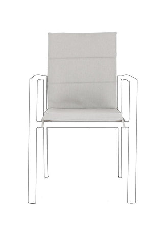 Cuscino per sedia "Konnor" in tessuto olefin, 91 x 41 x 1h cm