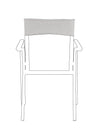 Cuscino per sedia Konnor in tessuto olefin, 91 x 41 x 1h cm