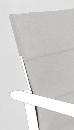 Cuscino per sedia "Konnor" in tessuto olefin, 91 x 41 x 1h cm