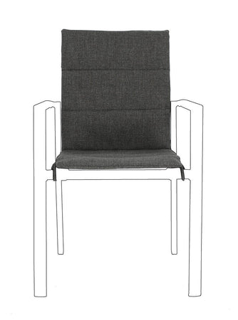 Cuscino per sedia "Konnor" in tessuto olefin, 91 x 41 x 1h cm