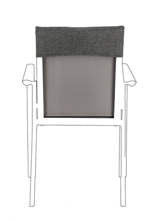 Cuscino per sedia "Konnor" in tessuto olefin, 91 x 41 x 1h cm