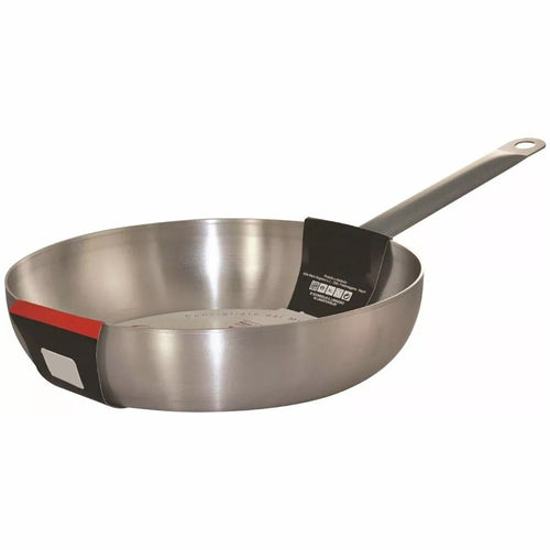 Padella Alta Saltapasta Professionale In Alluminio Per Mantecare Spadellare ø22-26cm