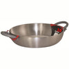 Tegame In Alluminio Pentola Con Doppio Manico Soft Touch Ergonomici Da ø22 A 40cm Cucina