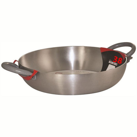 Tegame In Alluminio Pentola Con Doppio Manico Soft Touch Ergonomici Da ø22 A 40cm Cucina