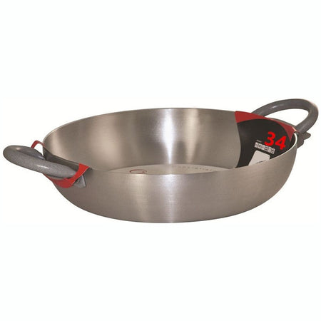 Tegame In Alluminio Pentola Con Doppio Manico Soft Touch Ergonomici Da ø22 A 40cm Cucina