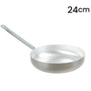 Saltapasta Padella In Alluminio Con Manico Metallo ø20-22-24 Cm Utensile Per Cucina