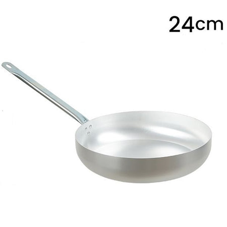 Saltapasta Padella In Alluminio Con Manico Metallo ø20-22-24 Cm Utensile Per Cucina