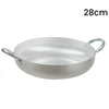 Tegame In Alluminio Pentola Con 2 Manici Metallo Da ø20 A 30 Cm Utensile Per Cucina